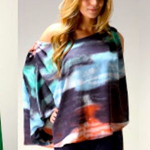 Gossip Girl Romeo & Juliet Couture Colorful Top S